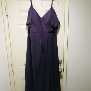 Plum bridesmaid/formal/prom dress